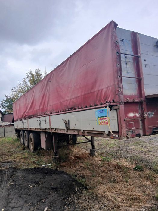 Напівпричіп бортовий
