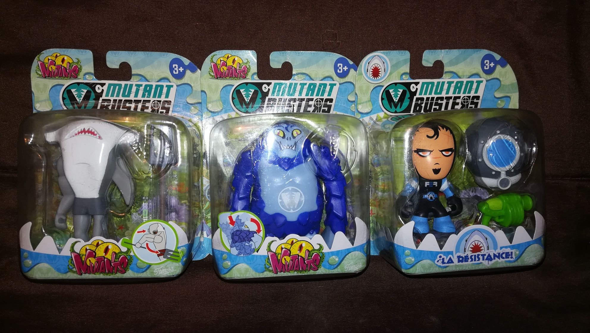 NOVAS e SELADAS - Figuras / Packs Mutant Busters