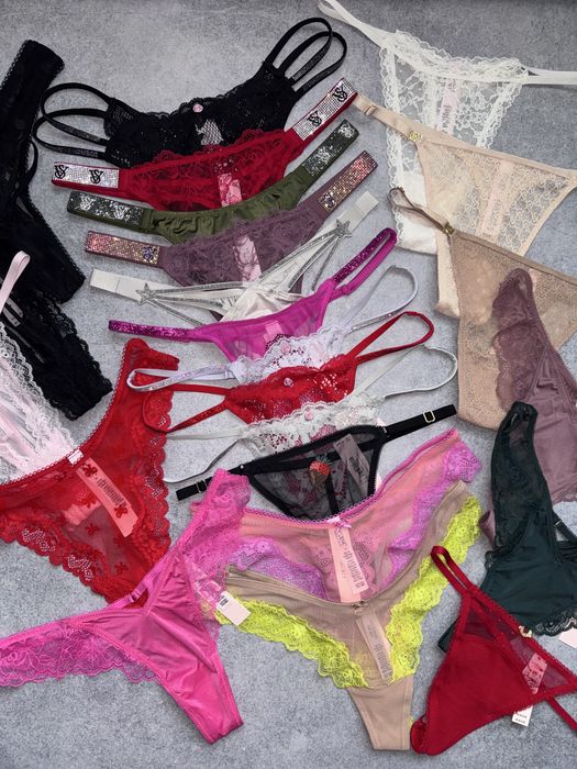 Трусики Victoria’s Secret та Pink стрінги, бразиліани
