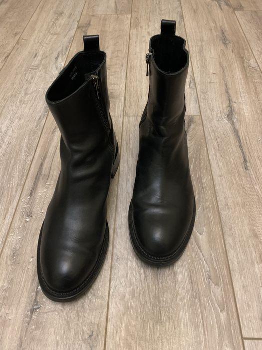 Ботинки кожаные женские, 39 размер