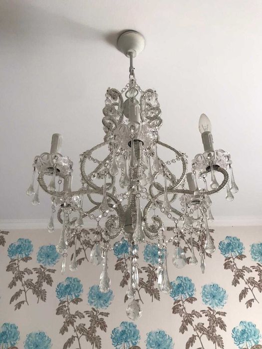 Candeeiro / Lustre de luxo com pedras