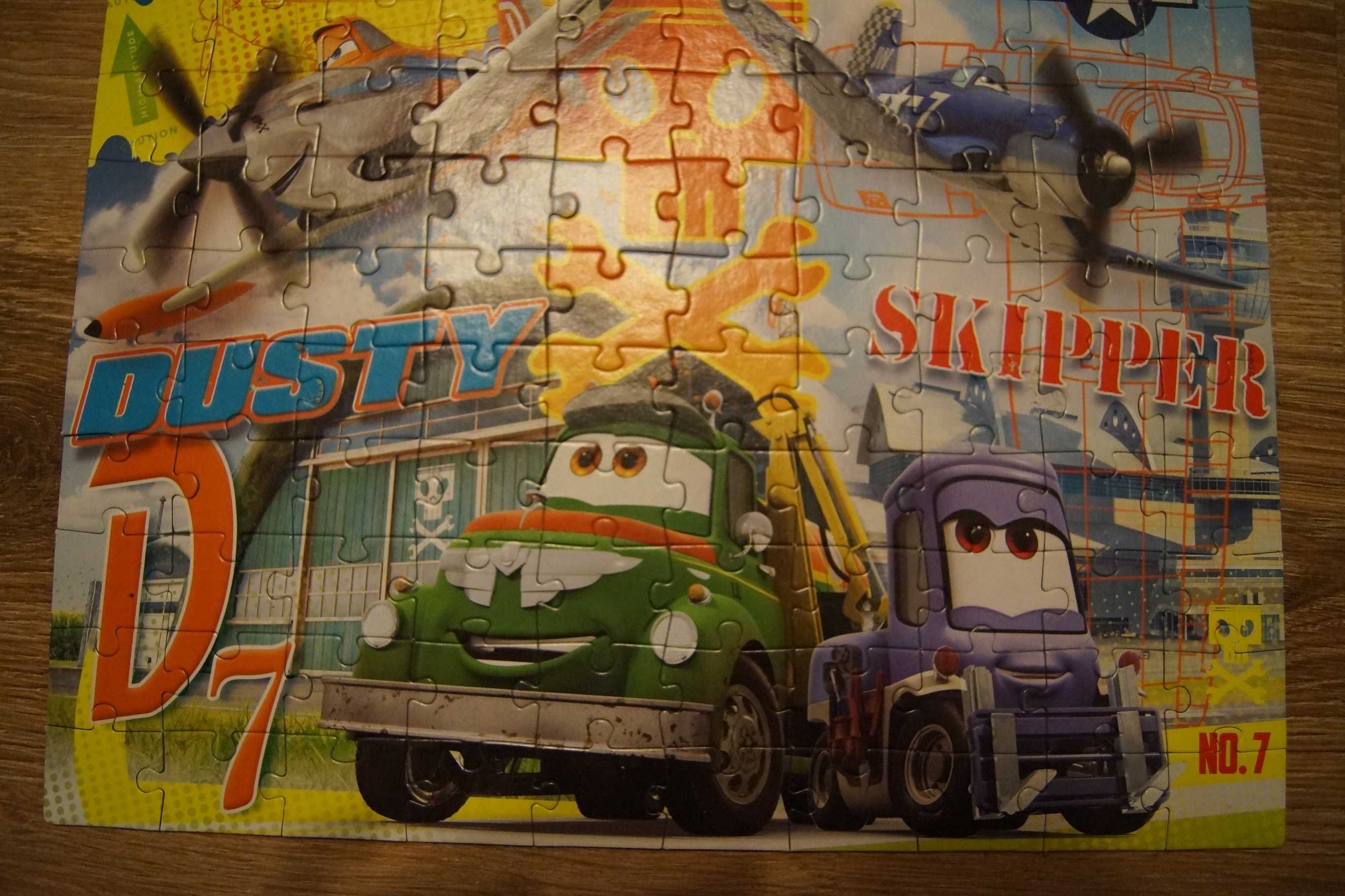 puzzle Cars Auta Dusty Skipper