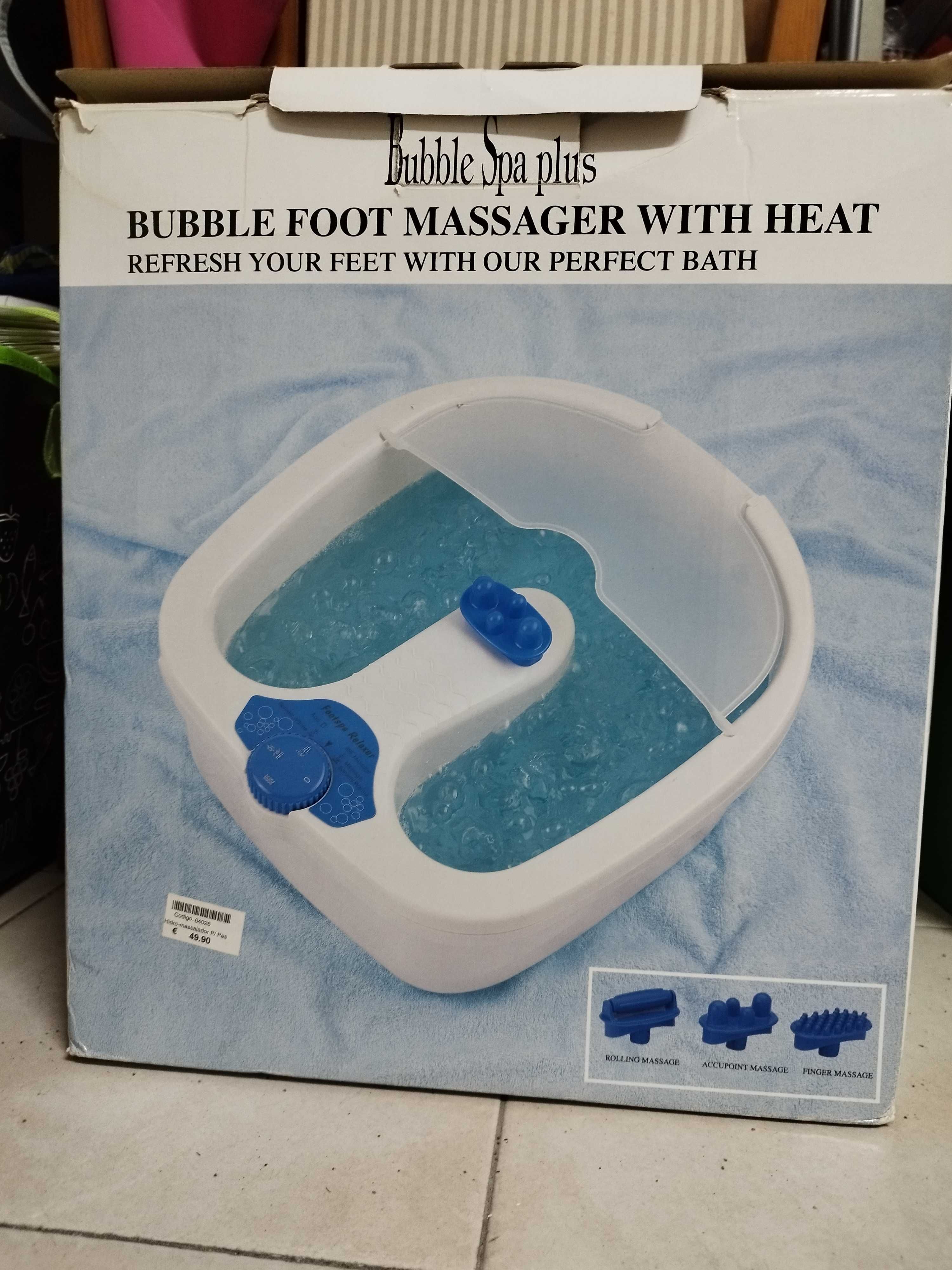 Massageador de pés / bubble foots novo