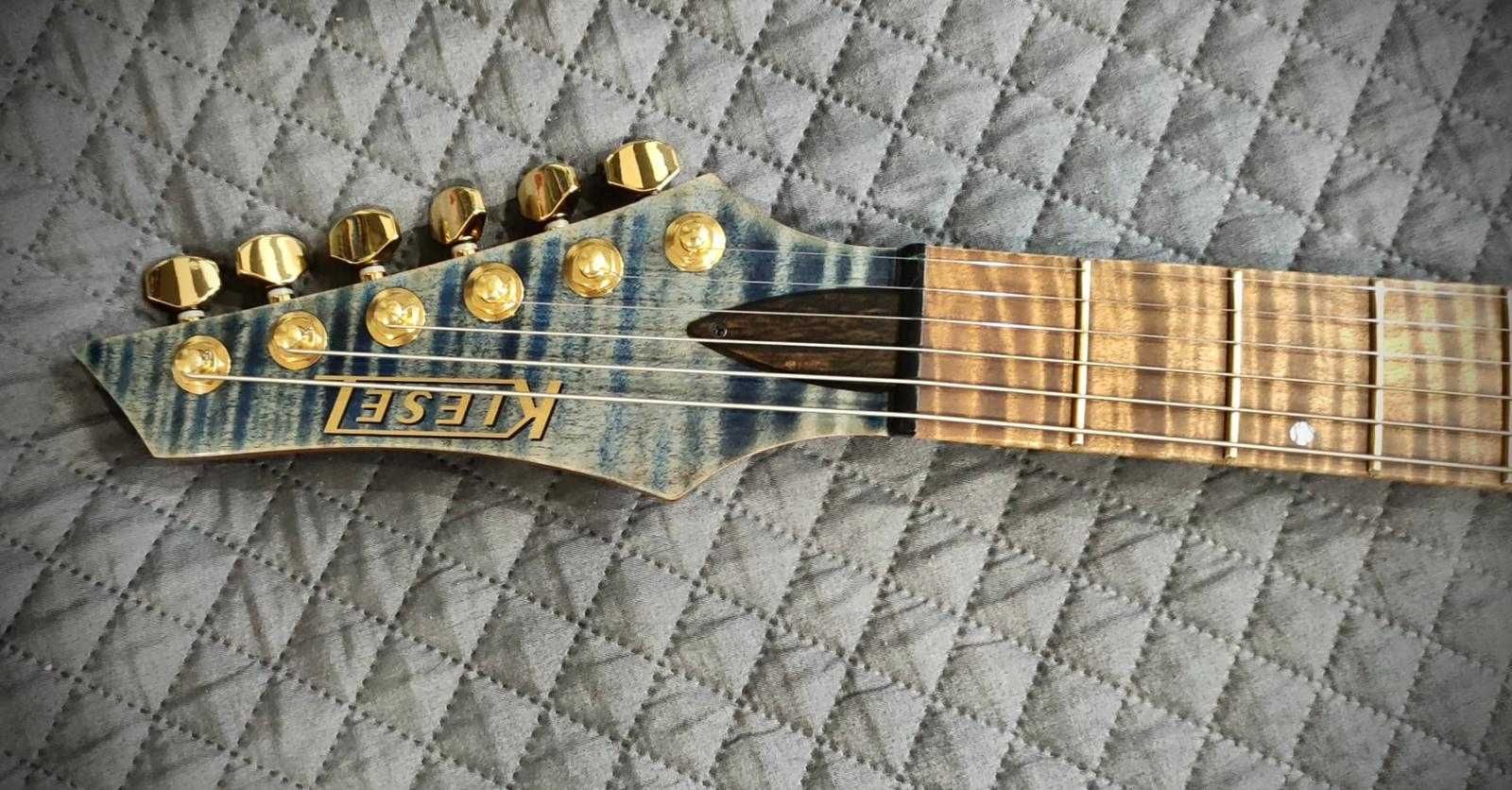 Kiesel DC 600 Custom jak mayones, ESP, fender