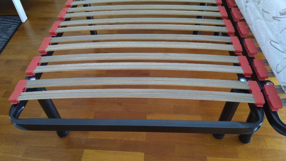 Estrado de ripas para cama solteiro 90x200 cm