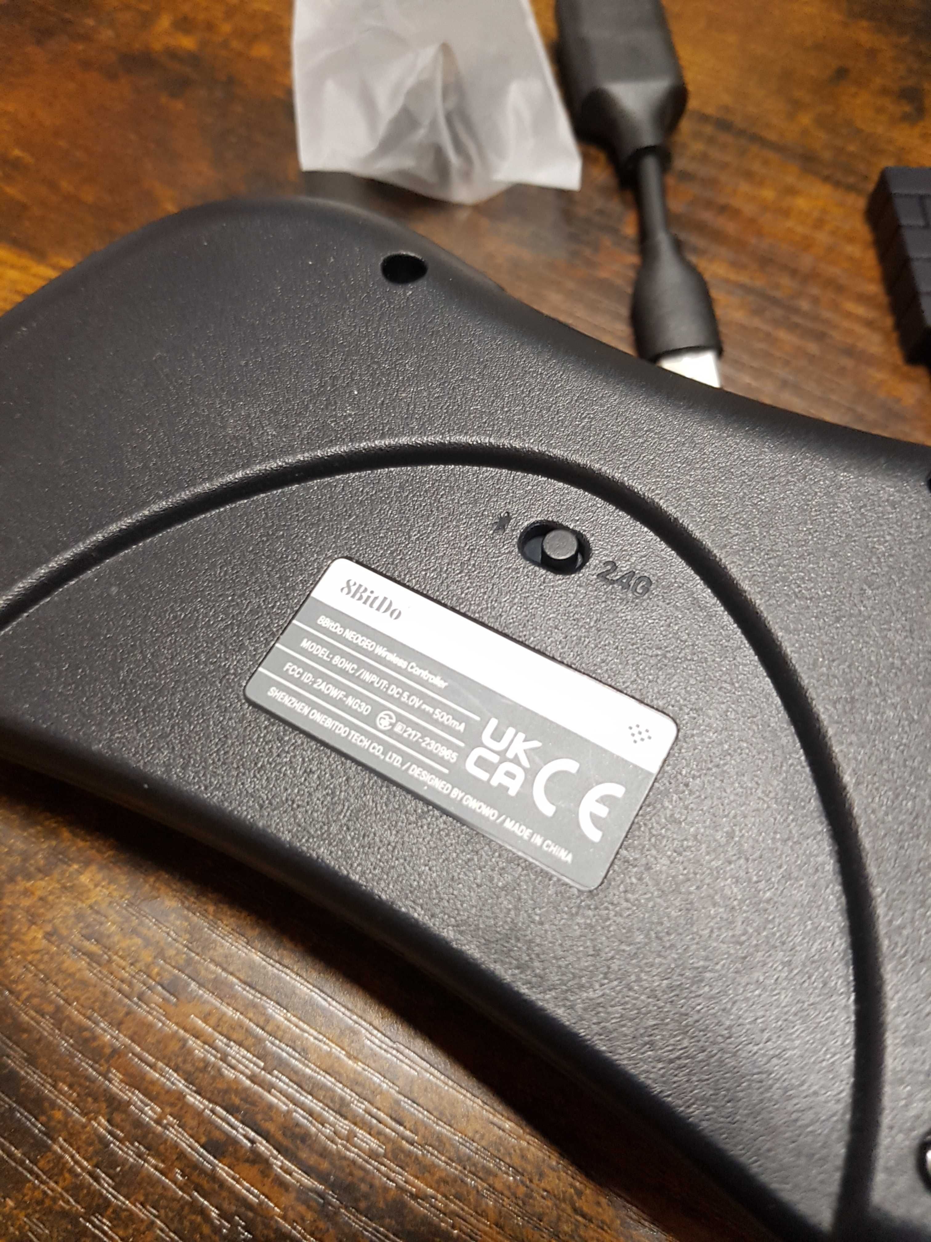 NOWY pad 8BitDo x SNK NEOGEO Kontroler / NEOGEO mini, Android, PC