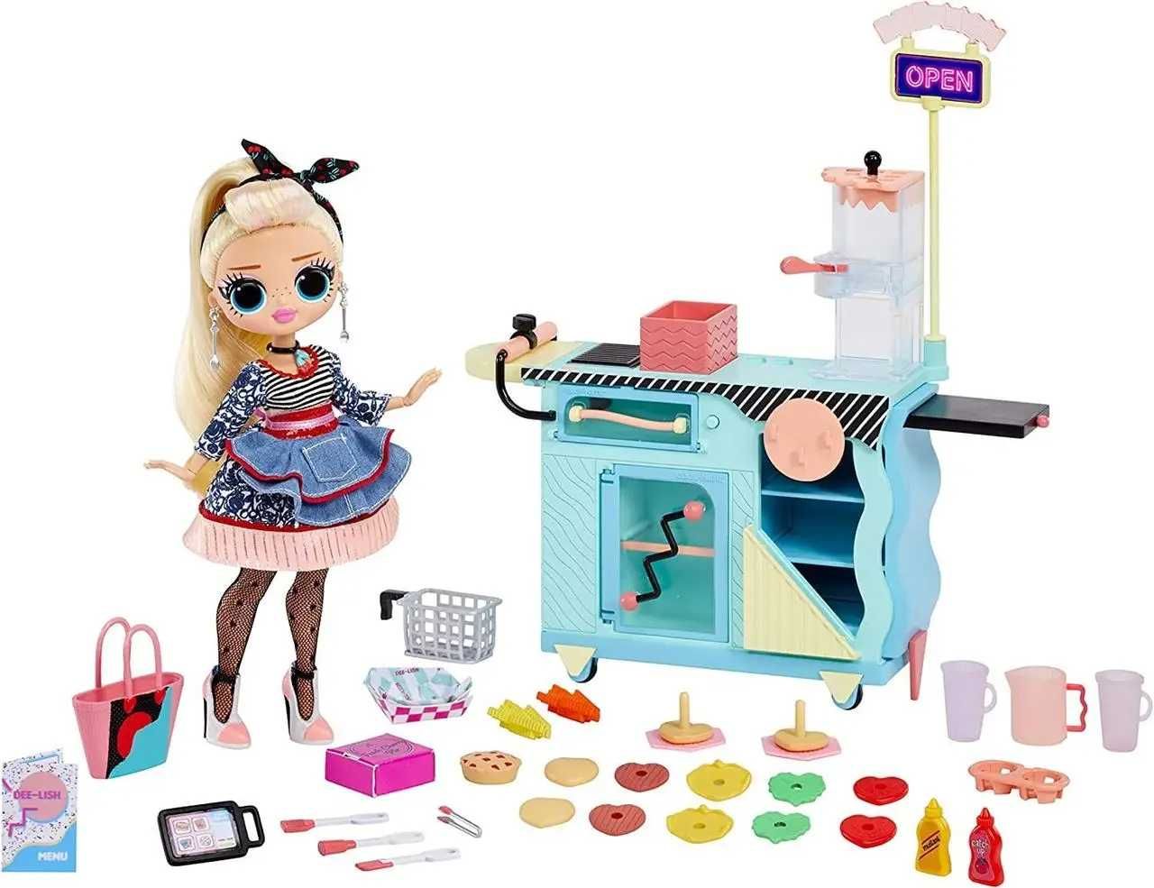 Набір Вечеря-сюрприз LOL Surprise OMG to-Go Diner Playset  to-Go Diner