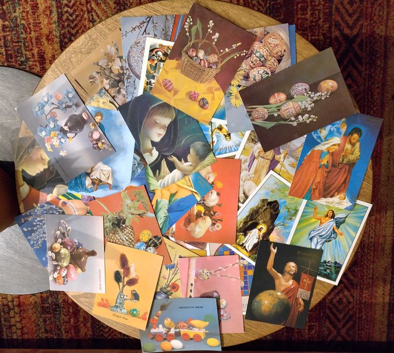 42 oryginalne pocztówki z PRL