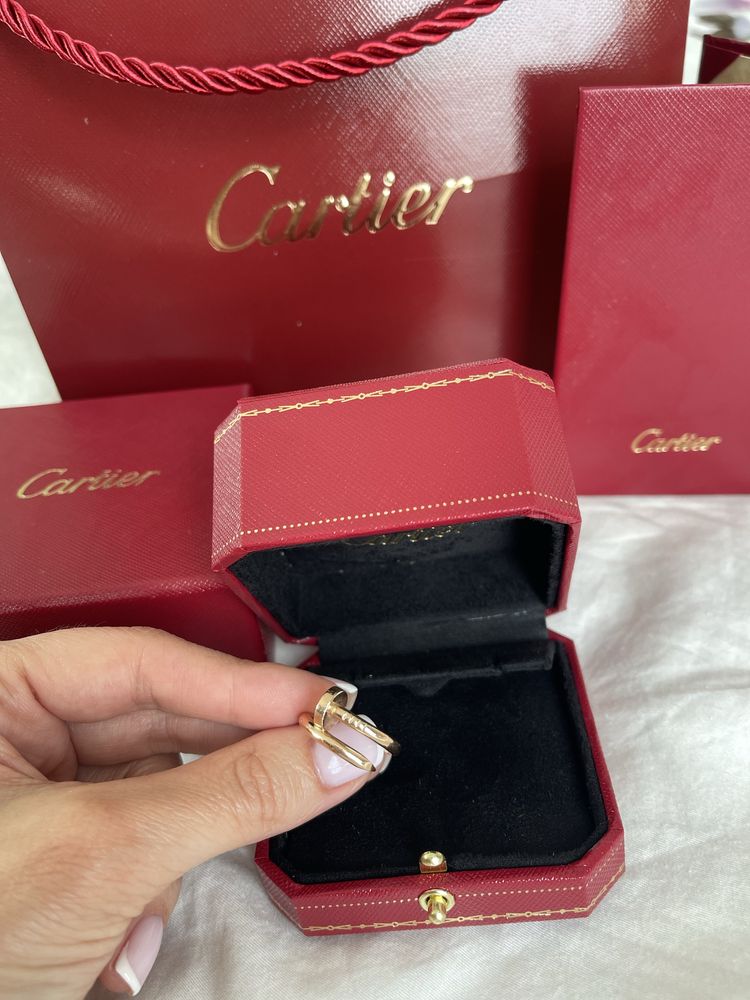 каблучка cartier juste un clou кольцо цвях