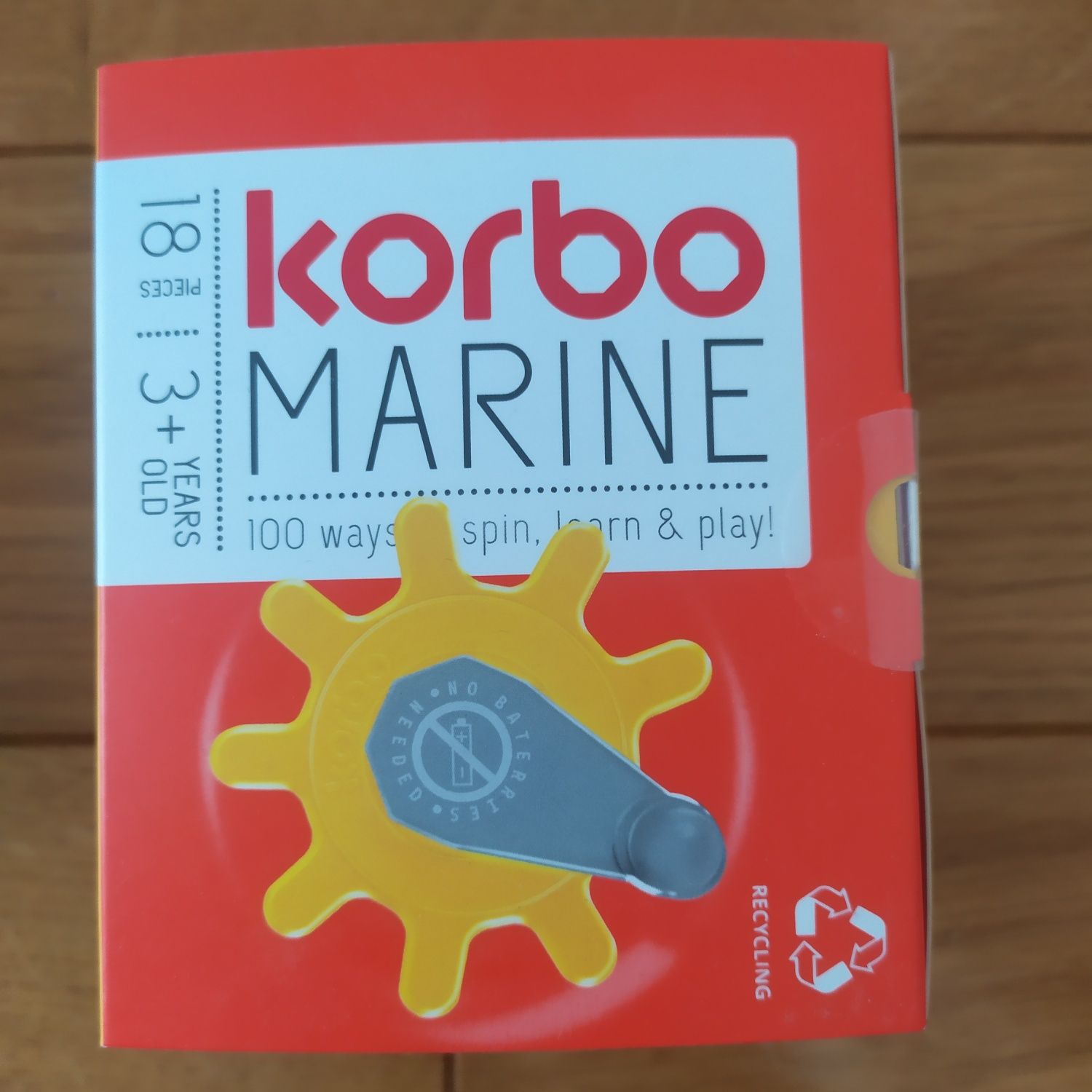 Zestaw klocków korbo marine, nowe