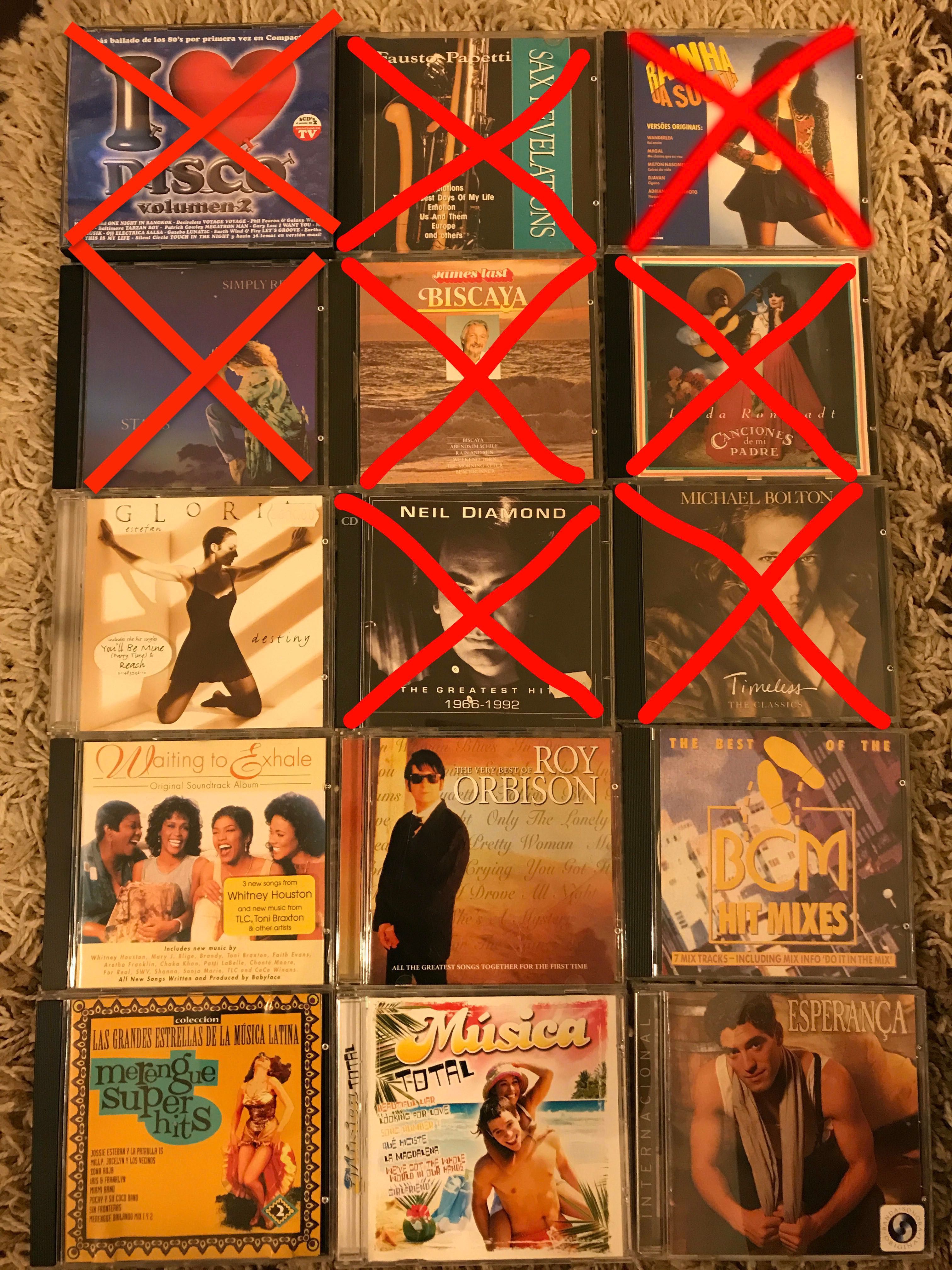 Lote de CD's Originais Variados