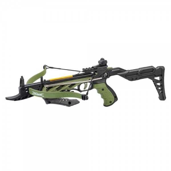 Portes Gratuitos Crossbow Besta 80 lbs Verde Tropa Coronha NOVO/SELADO