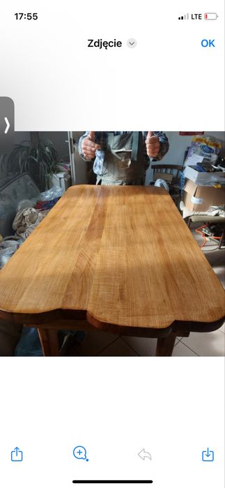 Deski, łaty, kantówki, stoły, ambony, parapet