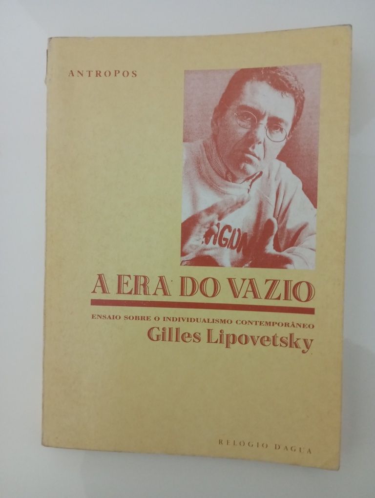 A era do vazio de Lipovetsky