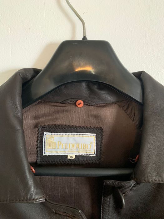 Casaco de pele genuína