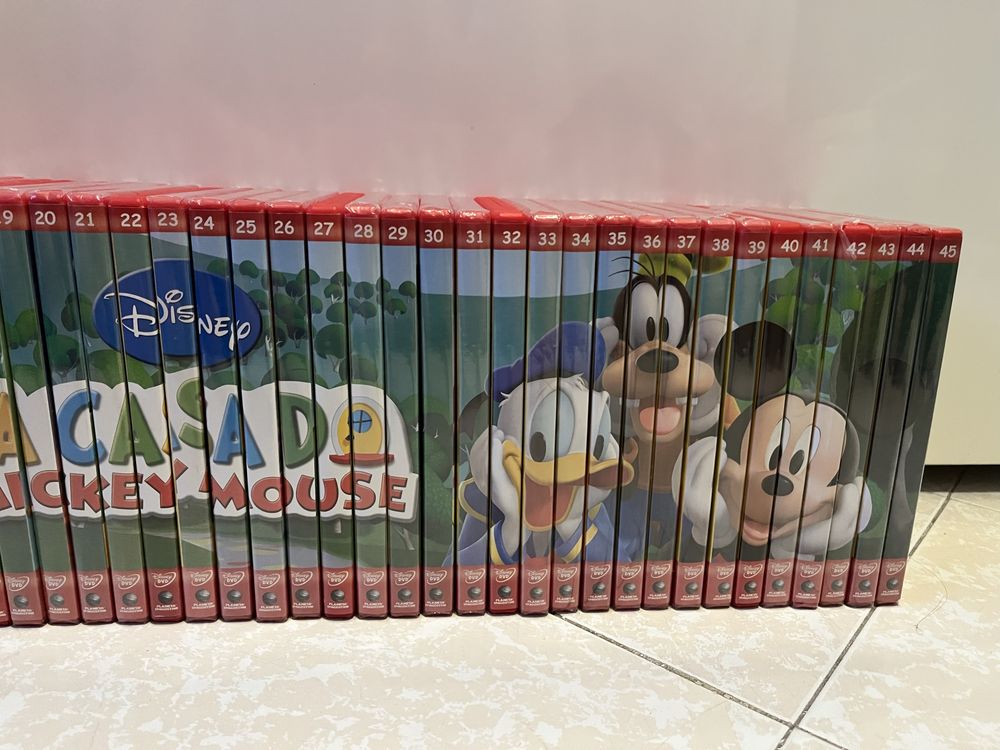 Coleção DVDs “A Casa do Mickey Mouse”