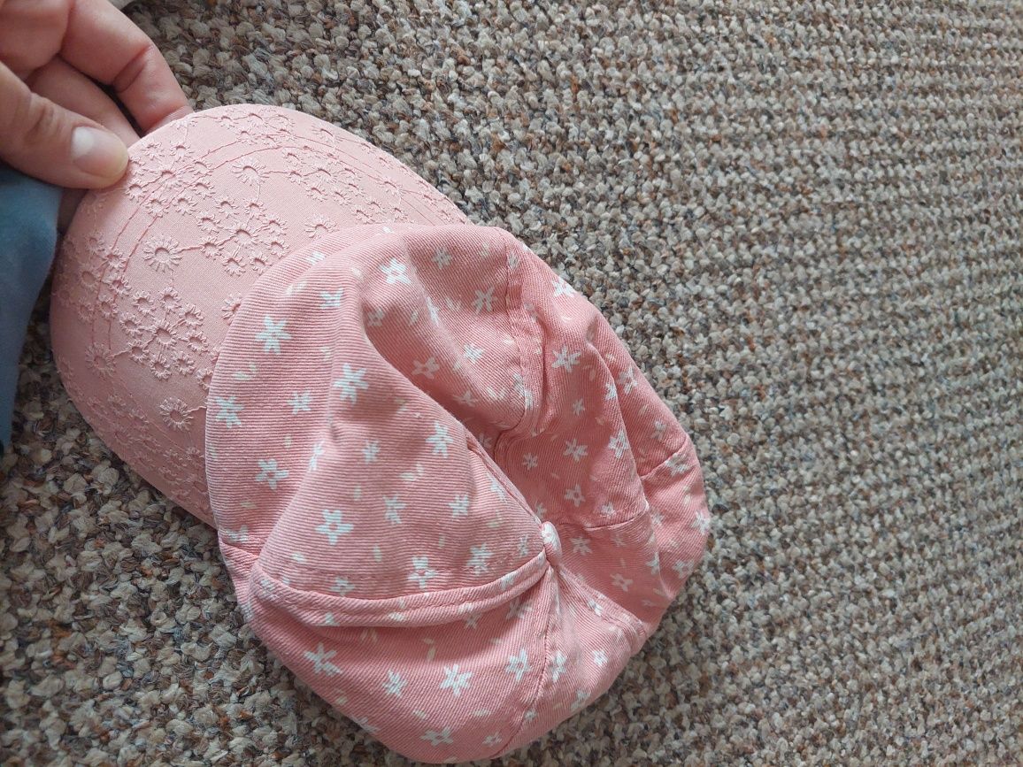 zestaw dla dziewczynki czapka przejściowa wiosna jesień komin peppa 52