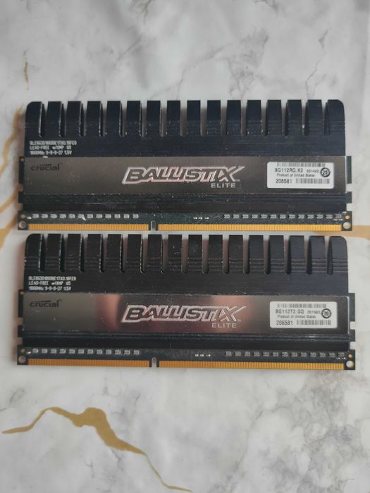 Оперативная память DDR3 9 Gb(2x4.5),1866MHz,модель BLE 863018690E1TXO.