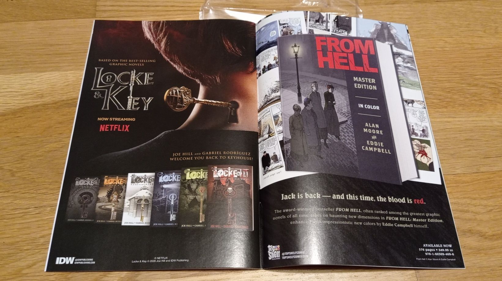Komiks Locke & Key In Pale Battalions Go #2/2020 angielski