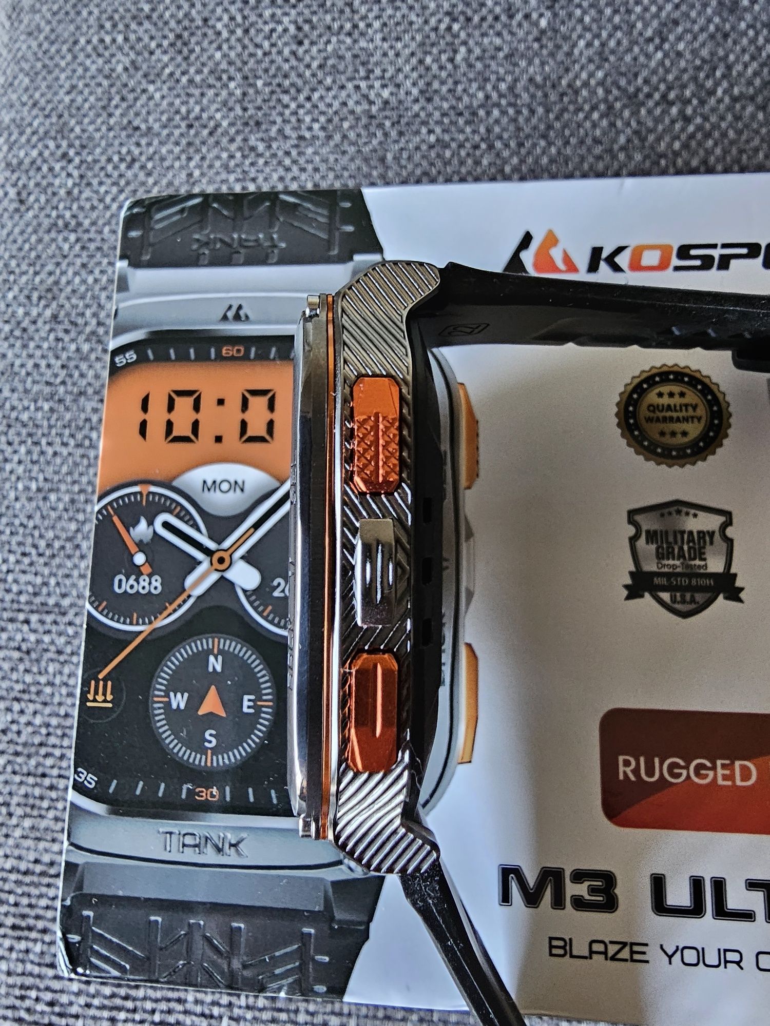 Kospet M3 ultra rugged design