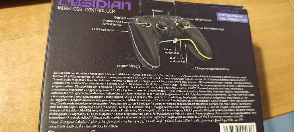 Pad FR-TEC FT 0044 OBSIDIAN do pcc, ps4, switch, android, ios.