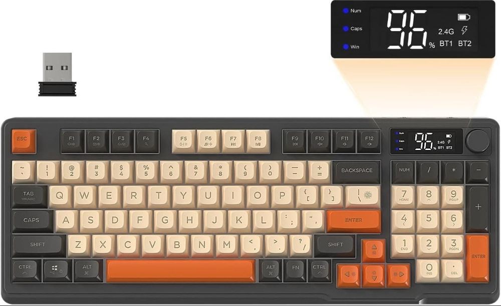 Беспроводная игровая клавиатура FREEWOLF M96