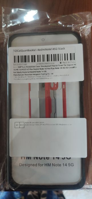 Capa 360° Redmi Note 14 5G