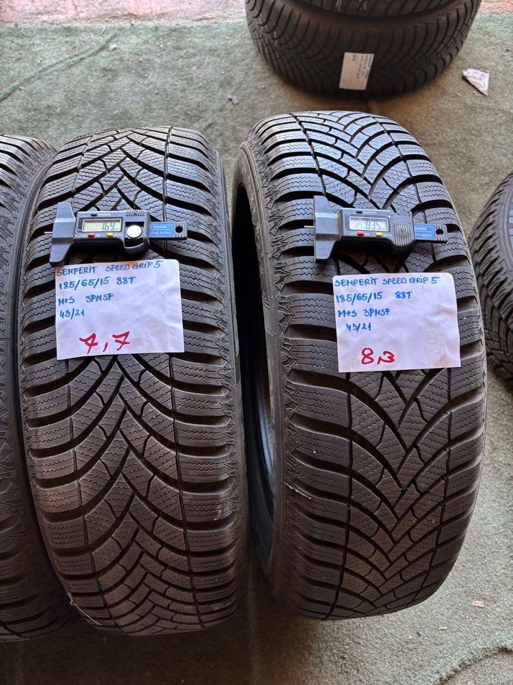 4x 185/65R15 88T SEMPERIT SPEED-GRIP 5 opona zimowa M+S 3PMSF