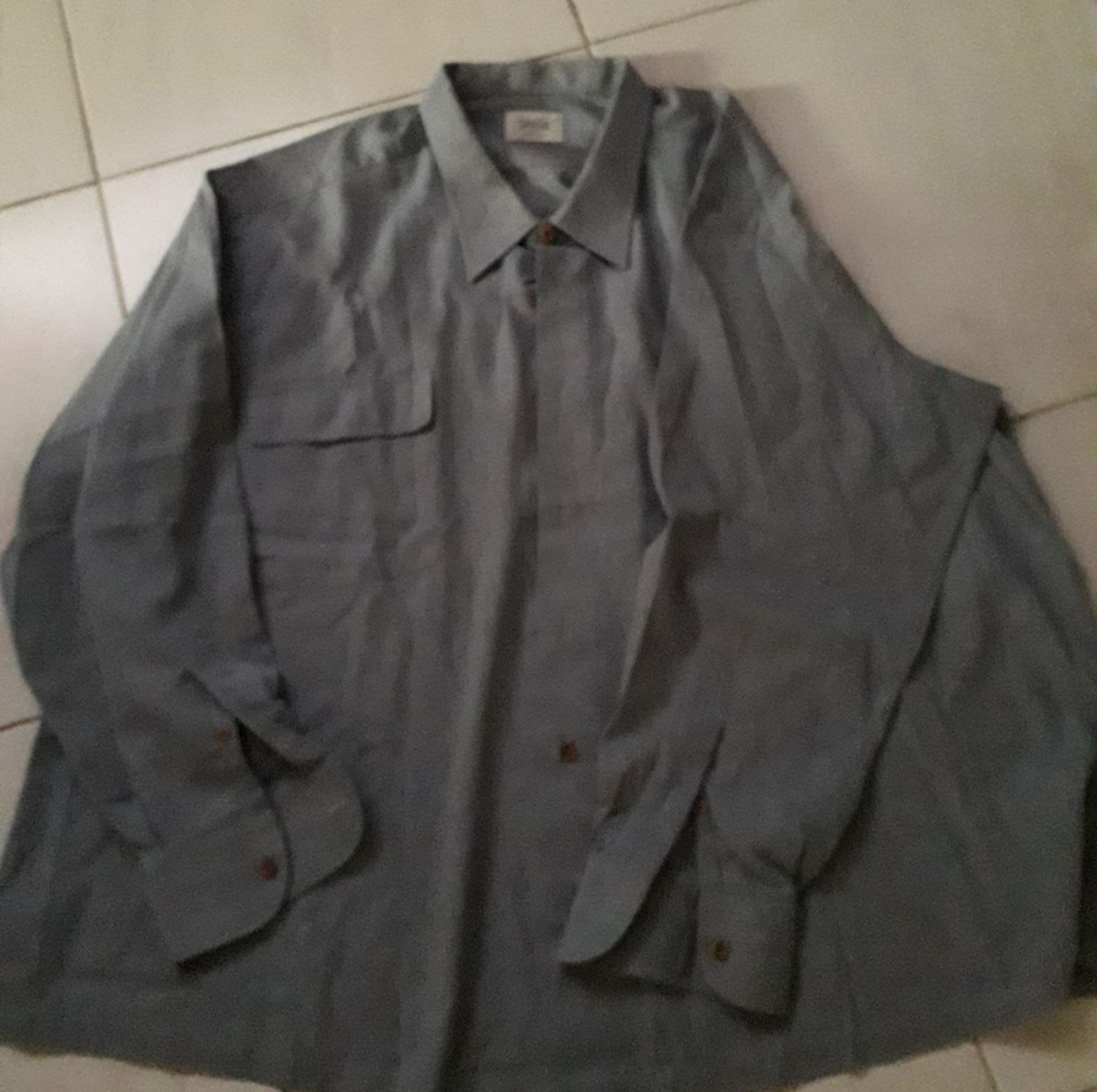 Camisa Azul  Escuro