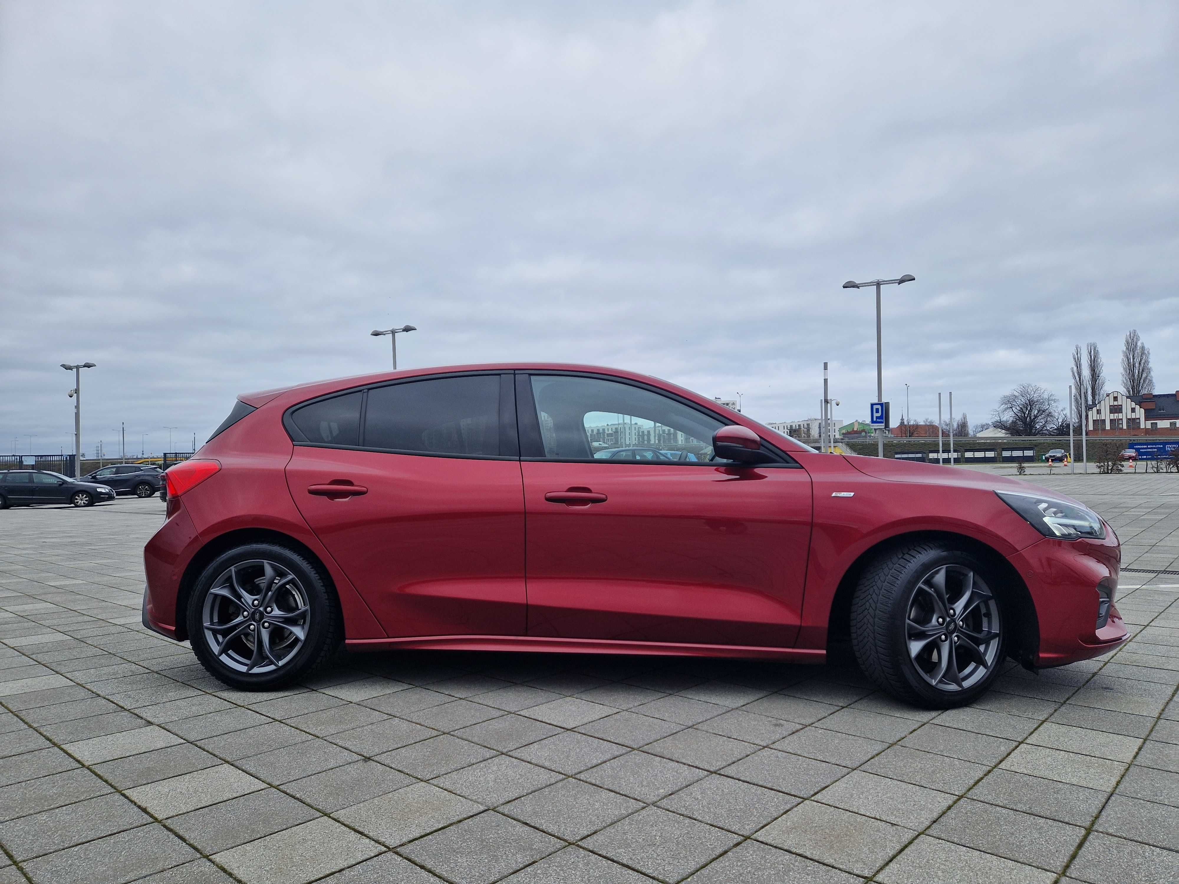 Ford focus mk 4 st-line 2018 z salonu, PL, 1 właściciel, bezwypadkowy
