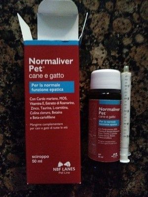 NORMALIVER PET CANE E GATTO - 50ml NBF Lanes pies i kot