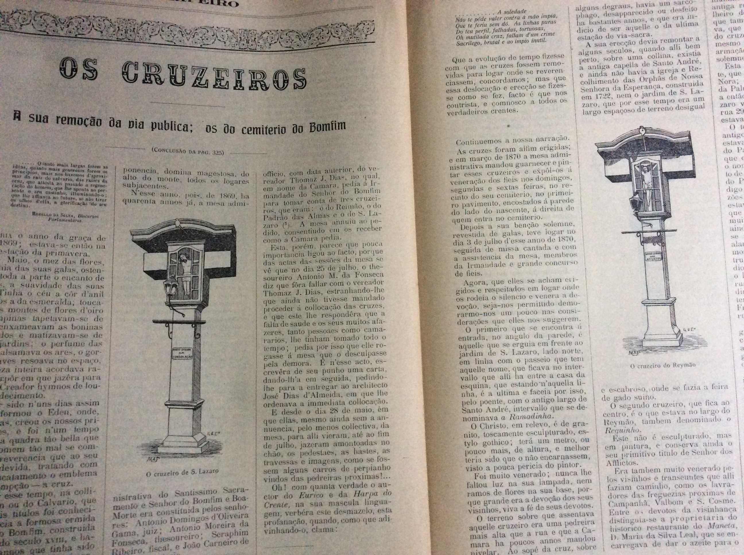 Um pouco da história do Porto e arredores, 1910. Excel. preço