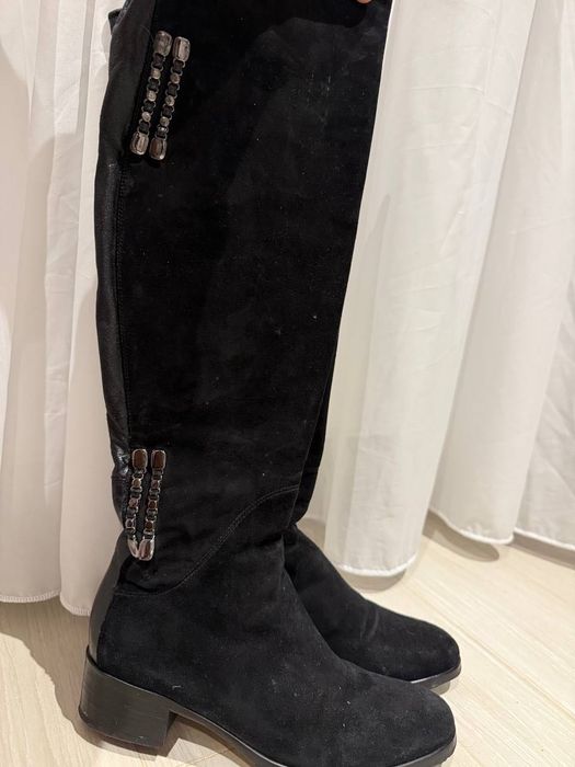 Продам Жіночі Сапожки,Ботфорти,38 розмір,(24.5см), Італійське взуття