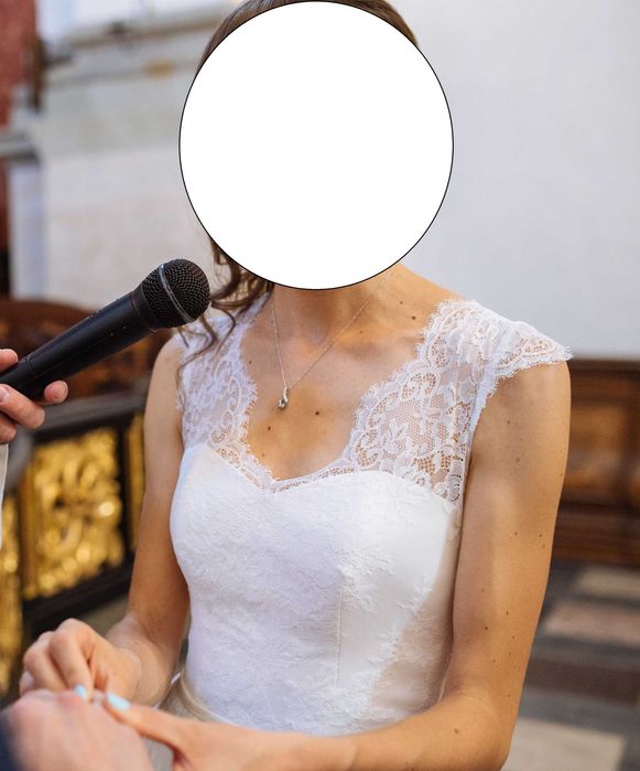 Krótka suknia ślubna