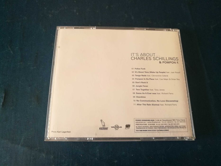Charles Schillings & Pompon - Its About CD