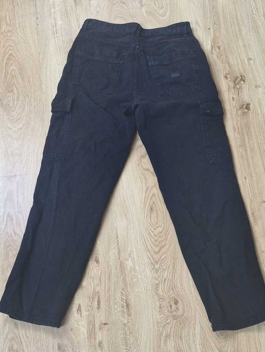 szerokie spodnie cargo bojówki + GRATIS !