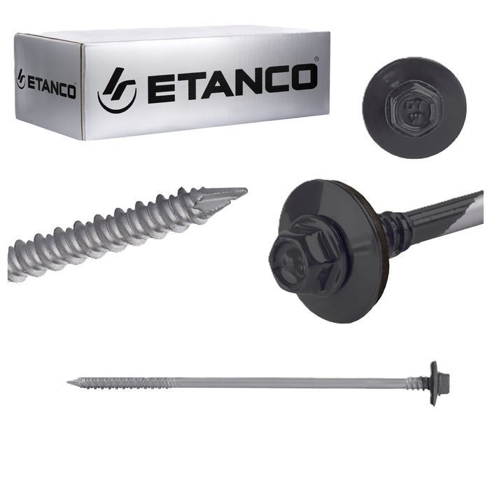 wkręty gtrw sp a19 6,4/7,0x190mm ral 7016