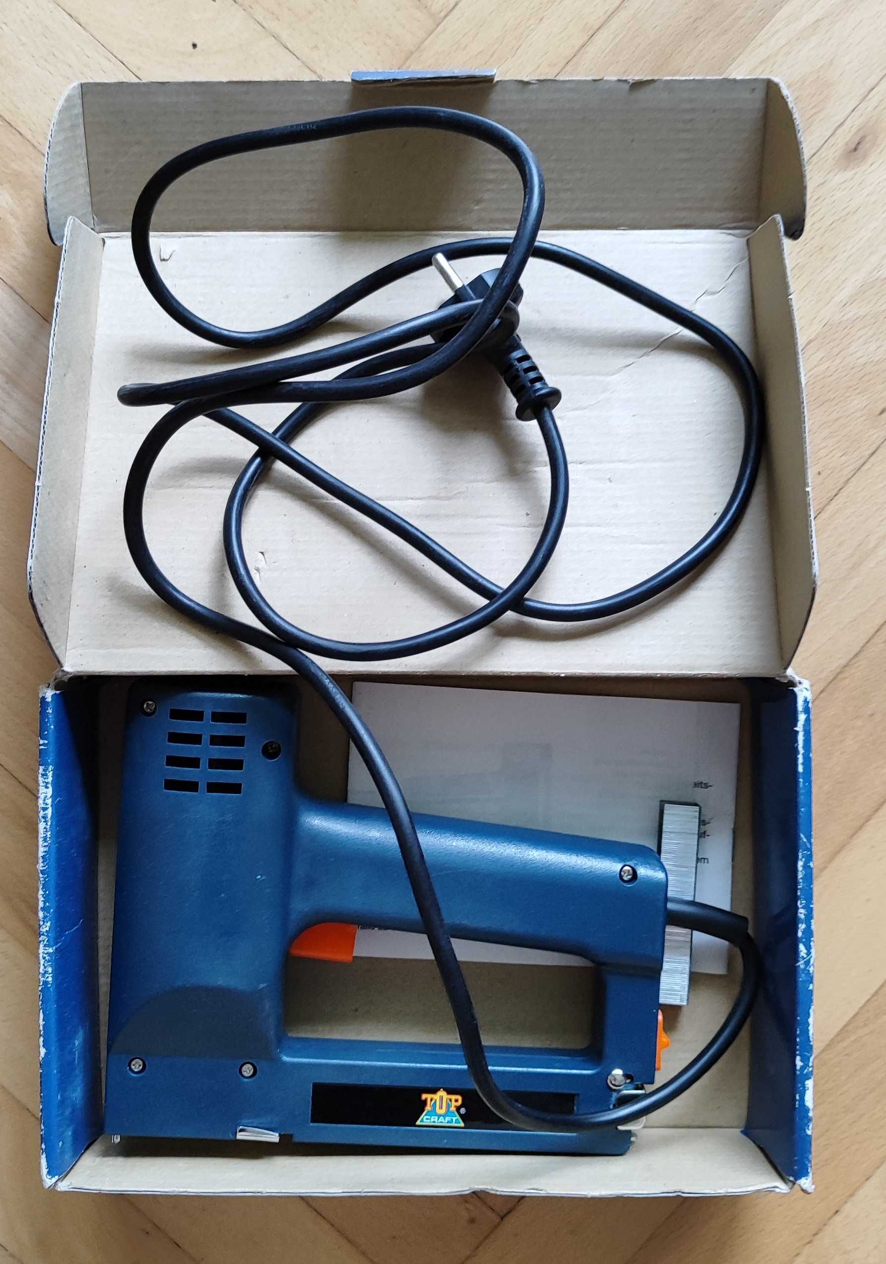 Zszywacz, taker elektryczny TOP CRAFT ET 120 A, używany