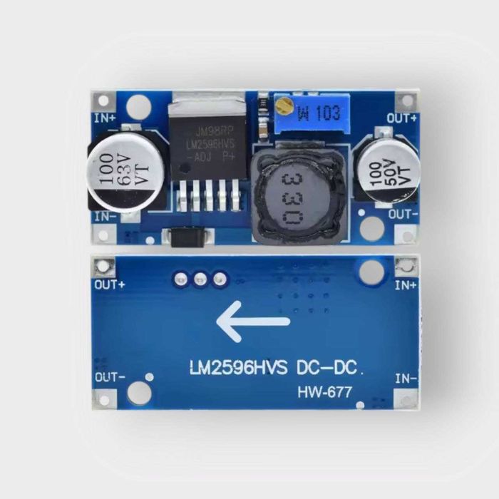 Регульований понижувальний імпульсний перетворювач LM2596S LM2596HVS