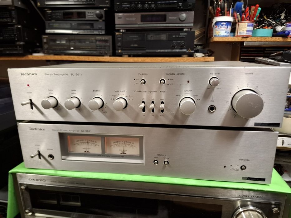 Końcówka+preamp Technics Se-9021 Su-9011