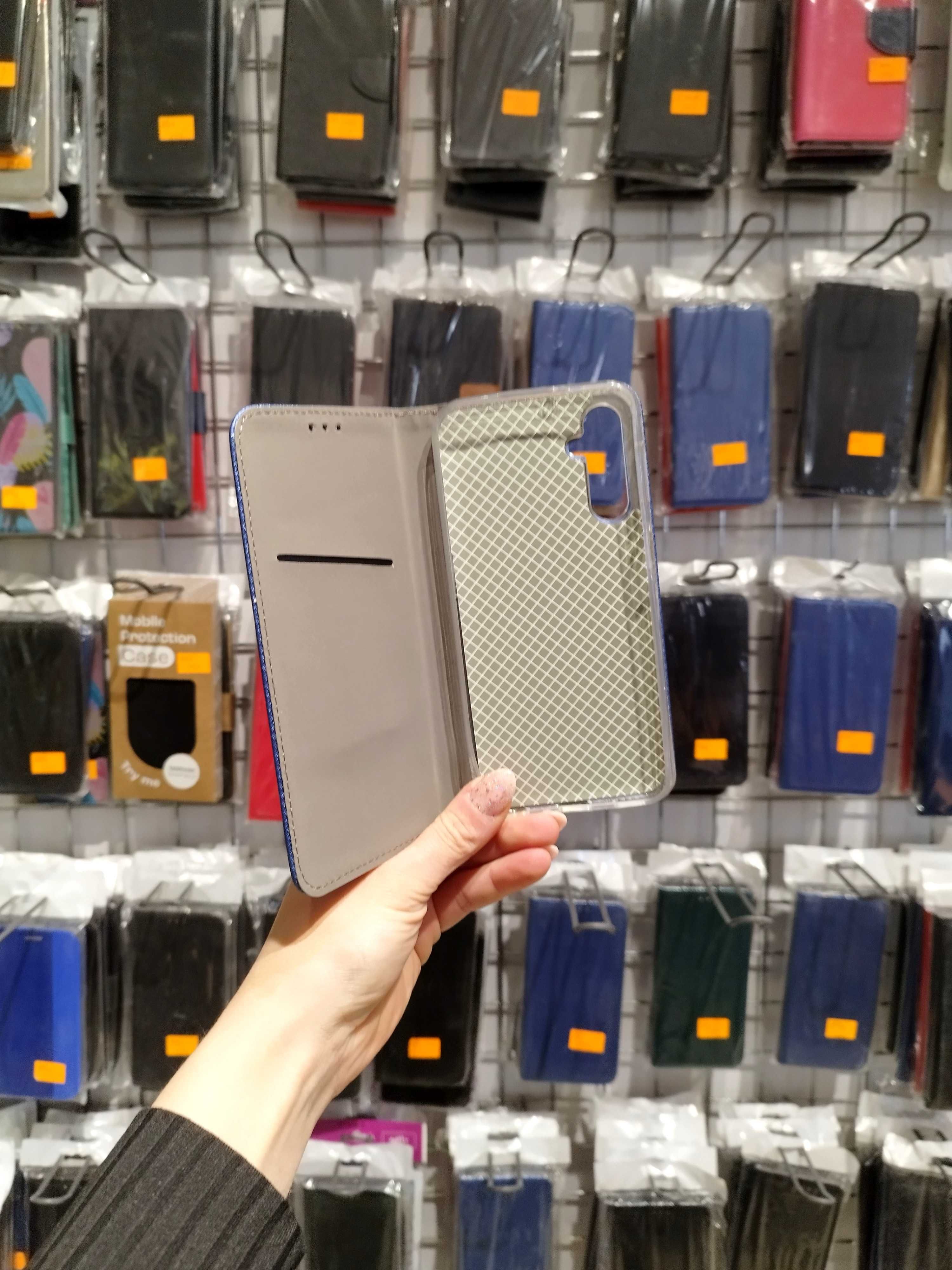 pokrowiec z klapka, etui zamykane, futerał Samsung M34