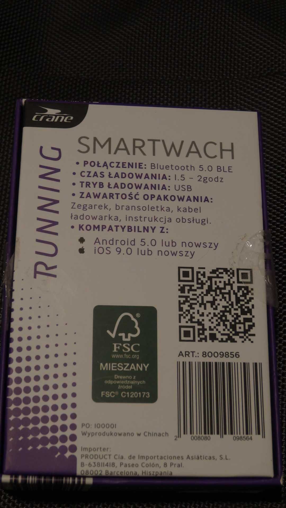 smartwatch running - Crane , nowy