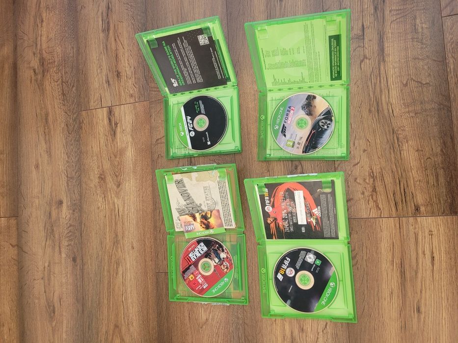 Gry na x box one, fc24,fc 18, red dead 2, forza 3