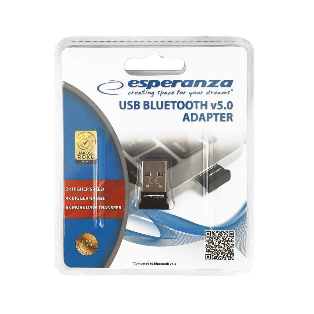 Adapter BLUETOOTH 5.0 USB do komputera