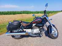 Motocykl Hyosung aquila gv 125 kat.B