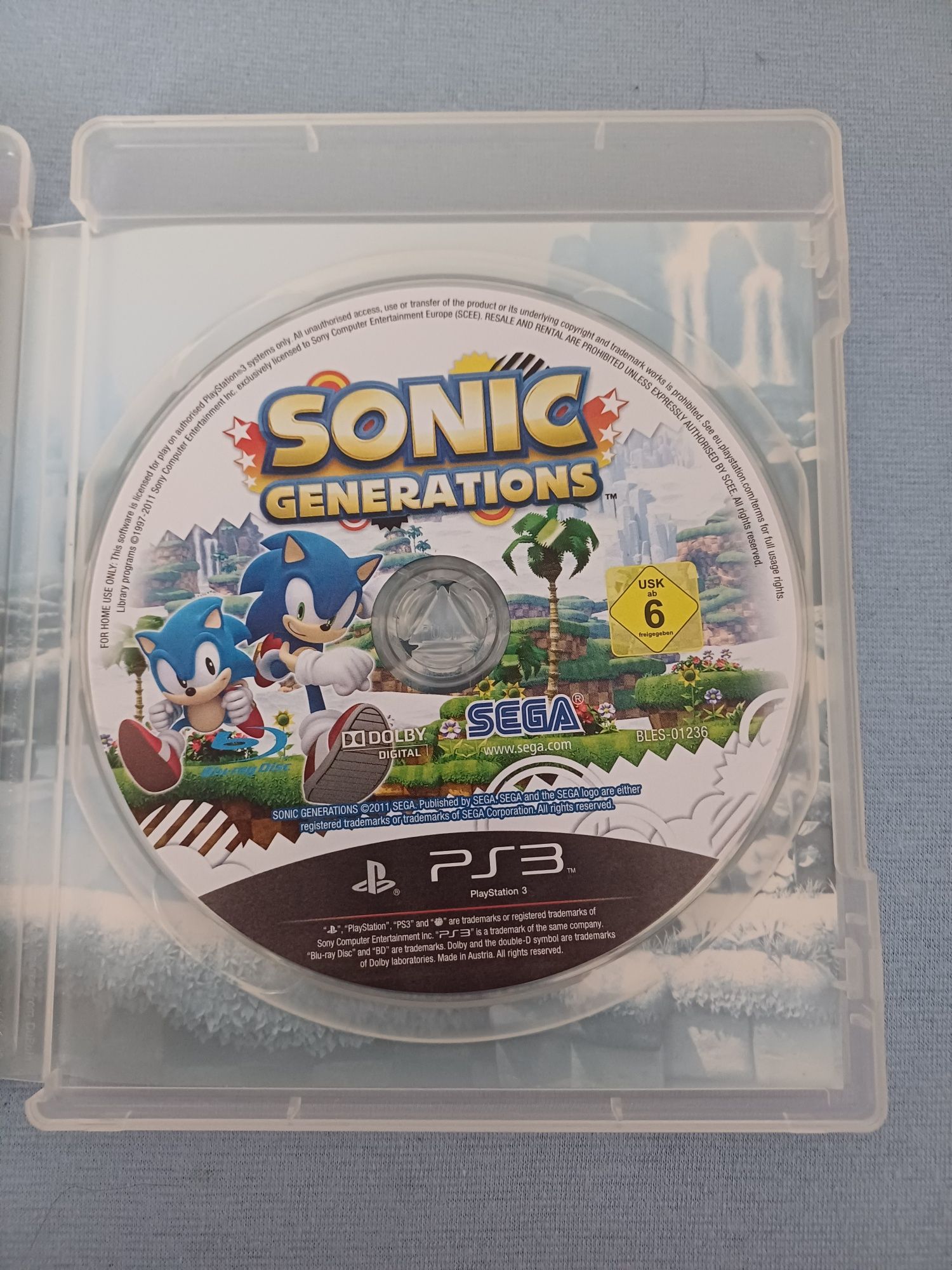 Sonic Generations Ps3 stan bdb