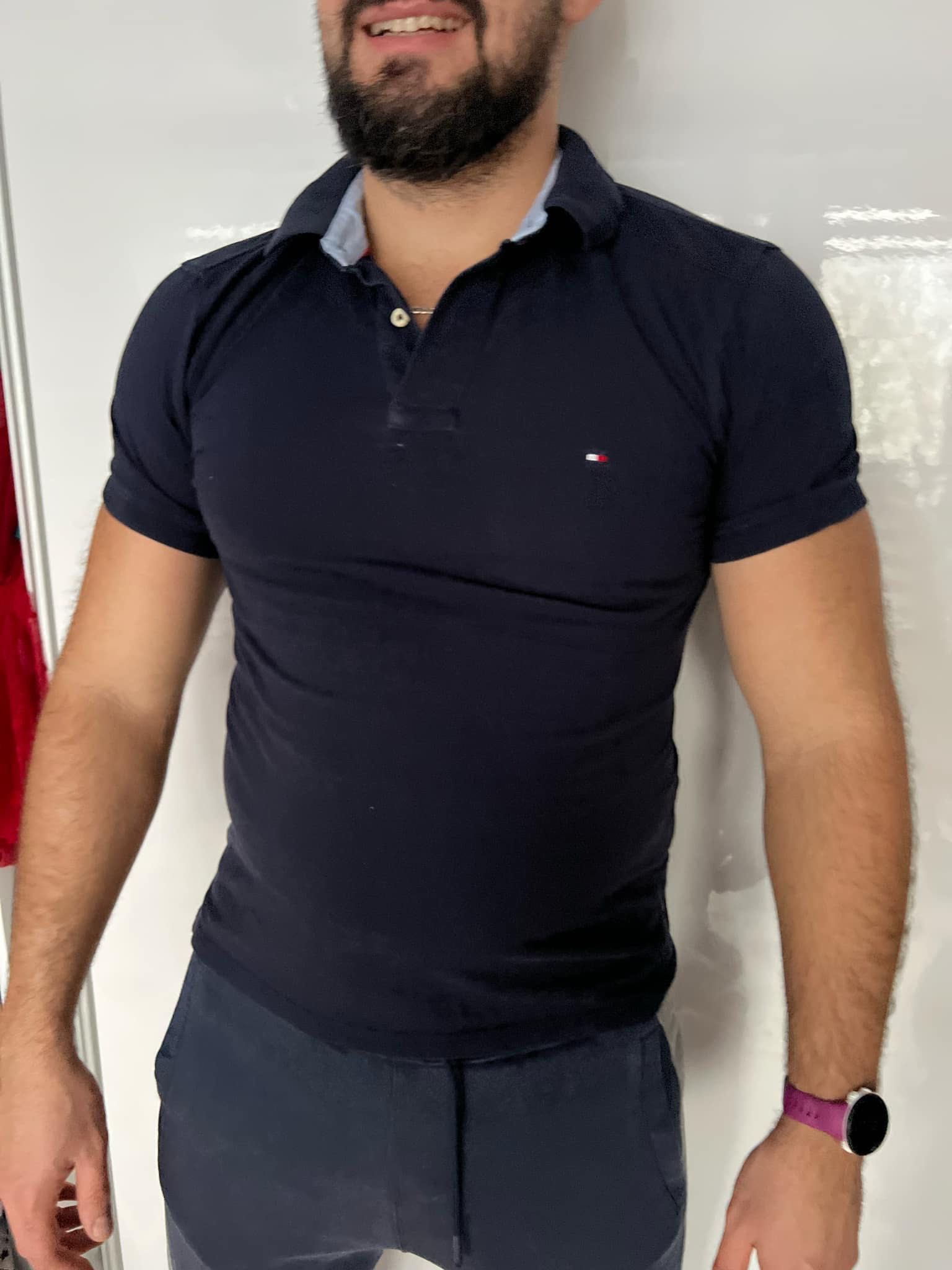 Koszulka męska S polo Tommy Hilfiger oryginalna stan bardzo dobry