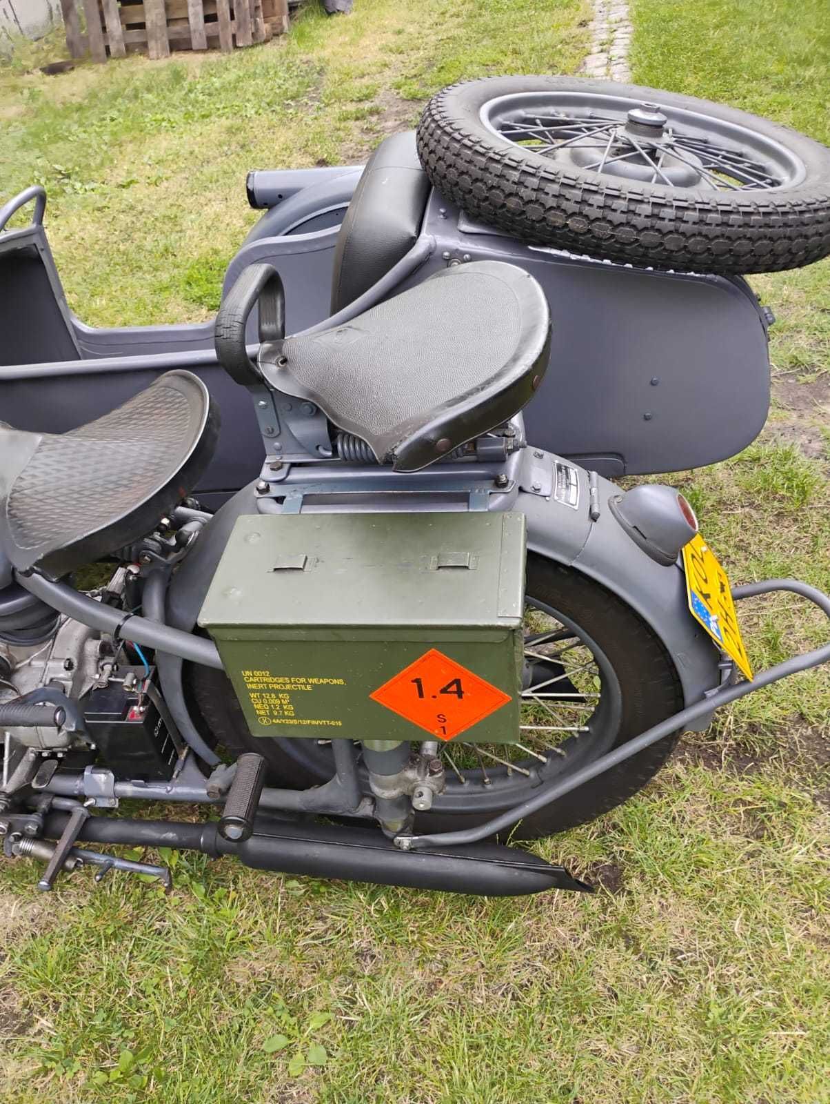 Motocykl M-72 z 1958 roku