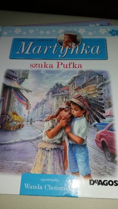 Książka Martynka szuka Pufka