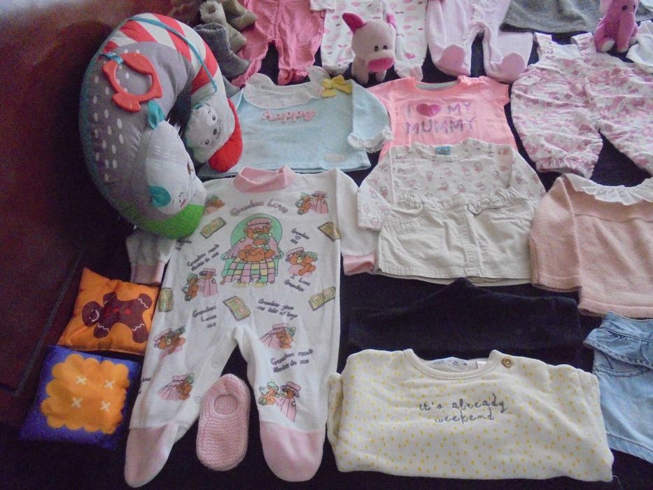 lote de roupa de menina bebé o elefante cor -de - rosa